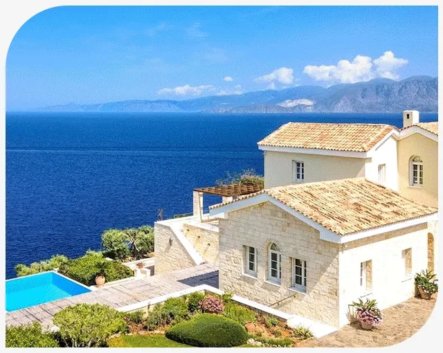 Discover coastal stays—from cliffside villas to sleek oceanfront homes and palm-lined pool retreats.