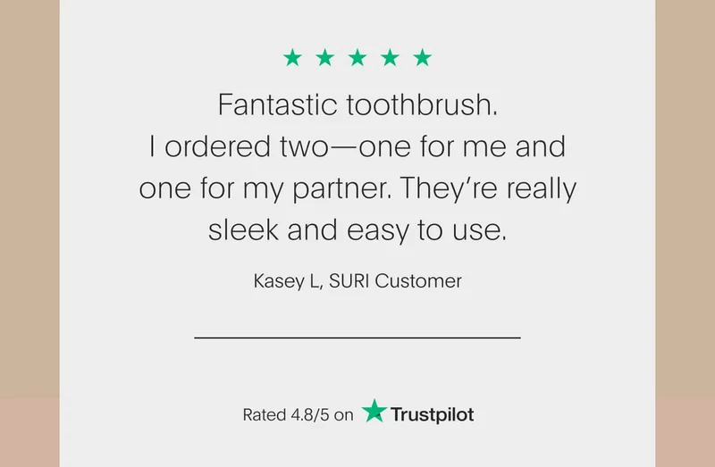 Fantastic toothbrush five stars