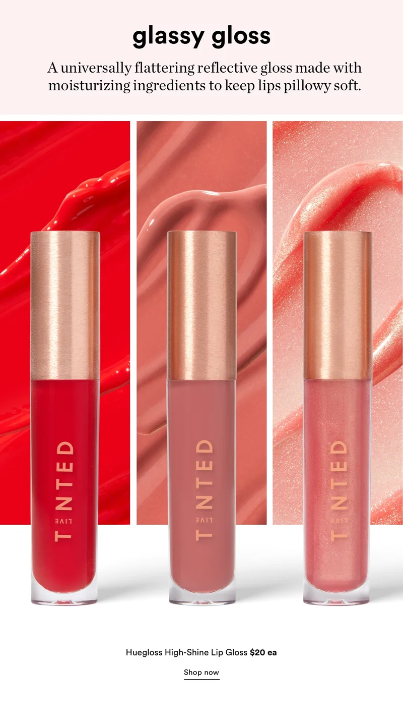 Glassy Gloss | Huegloss High-Sine Lip Gloss | Shop Now