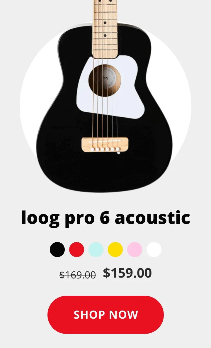 loog pro 6 acoustic - SHOP NOW