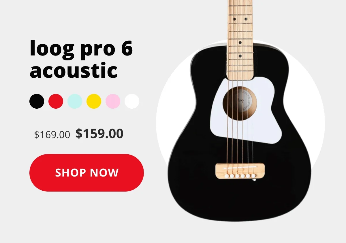 loog pro 6 acoustic - SHOP NOW