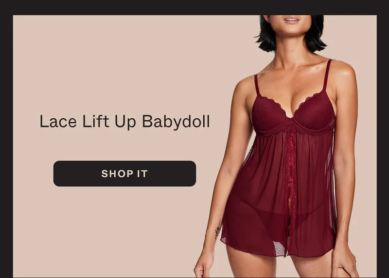 Lace Lift Up Babydoll