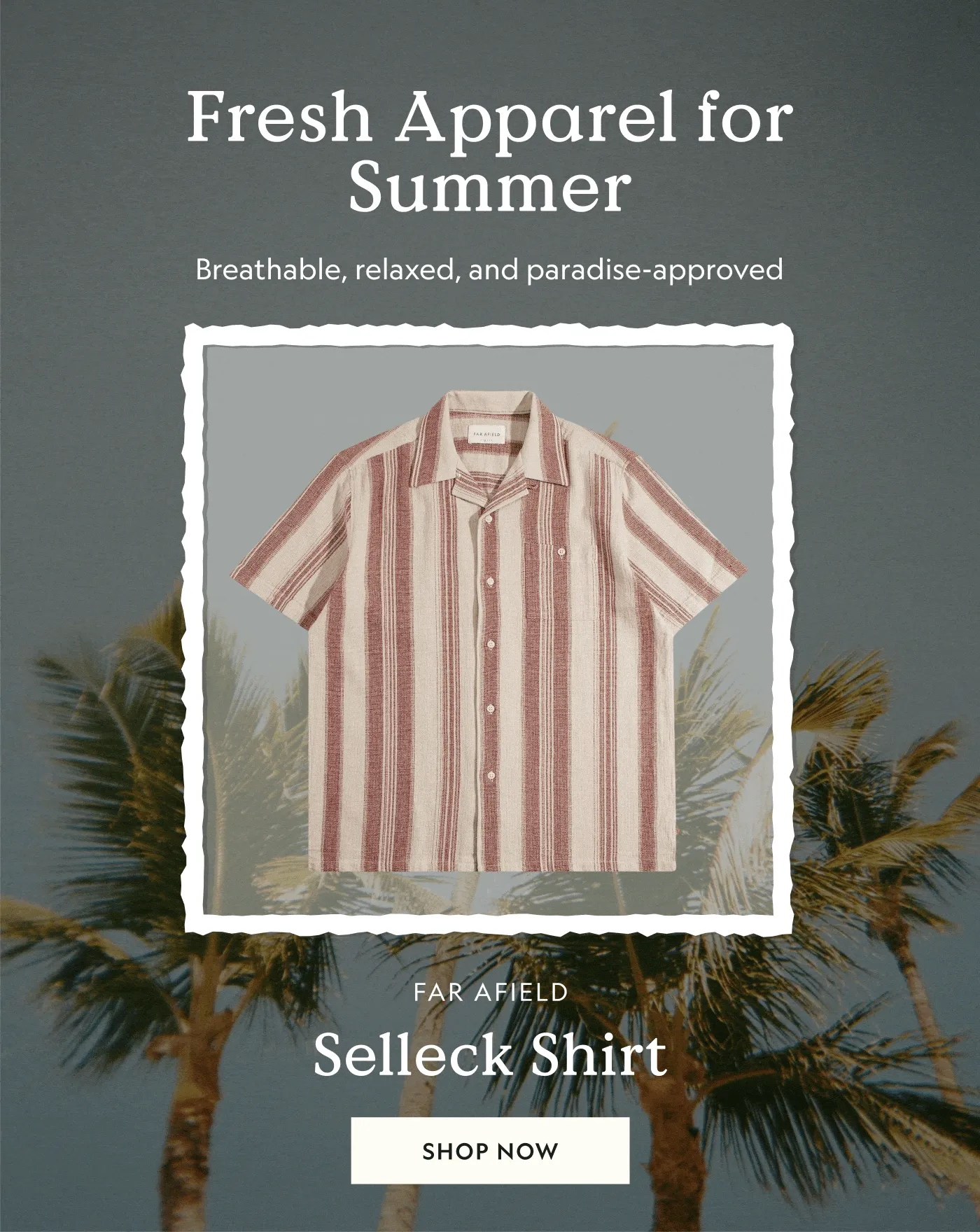 resh Apparel For Summer // Shop Selleck Shirt