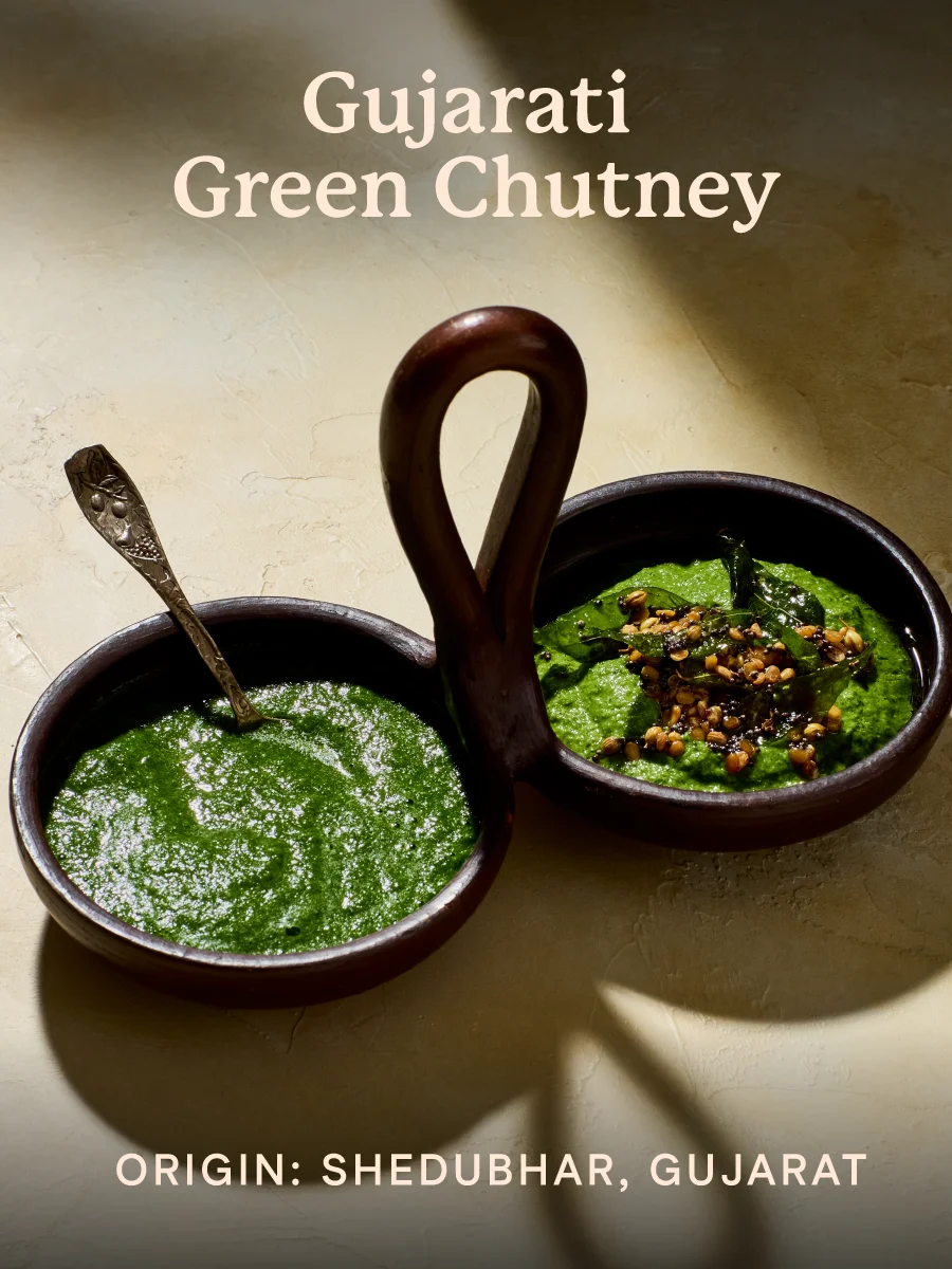 Gujarati Green Chutney