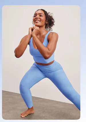 Spacedye Good Day Cropped Tank in Flower Blue Heather