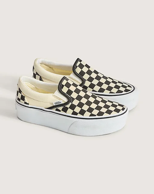 Classic Slip-On Checkerboard Platform