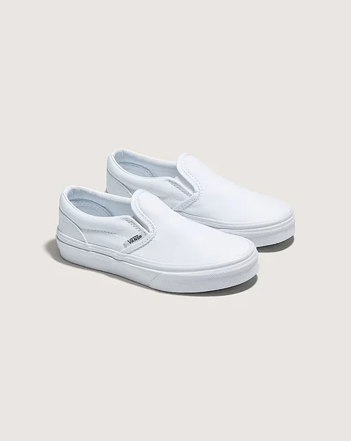 Little Kids Classic Slip-On White
