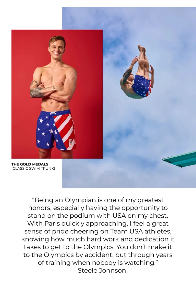 Classic Swim Trunk: The Gold Medals