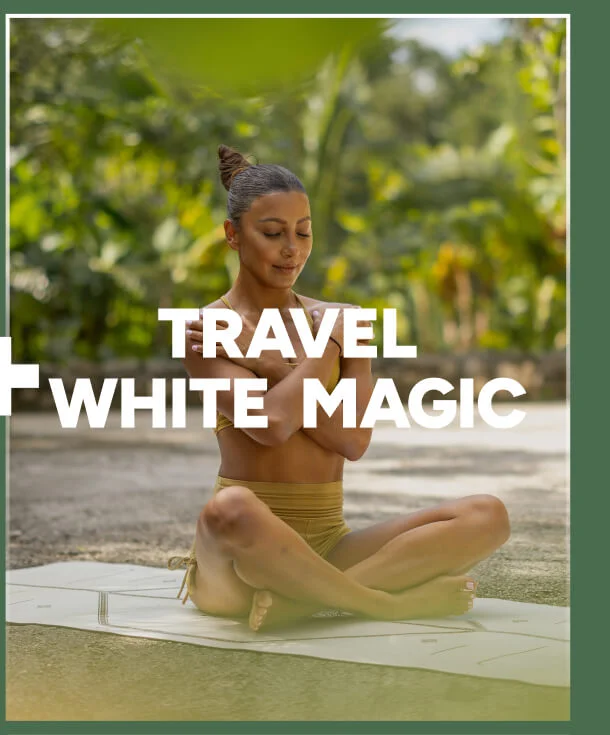 Travel White Magic Yoga Mat