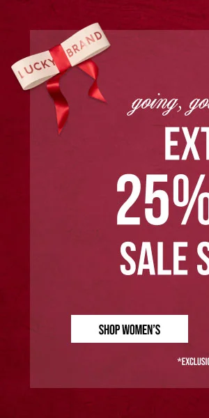 extra 25% off Sale Shop Women's