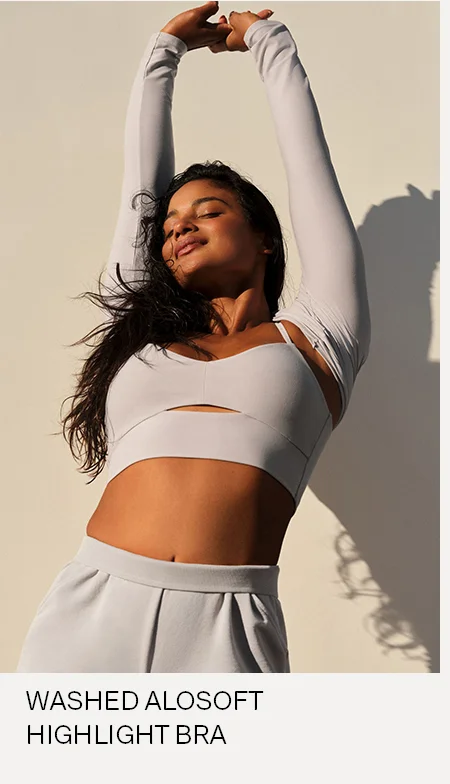 WASHED ALOSOFT HIGHLIGHT BRA