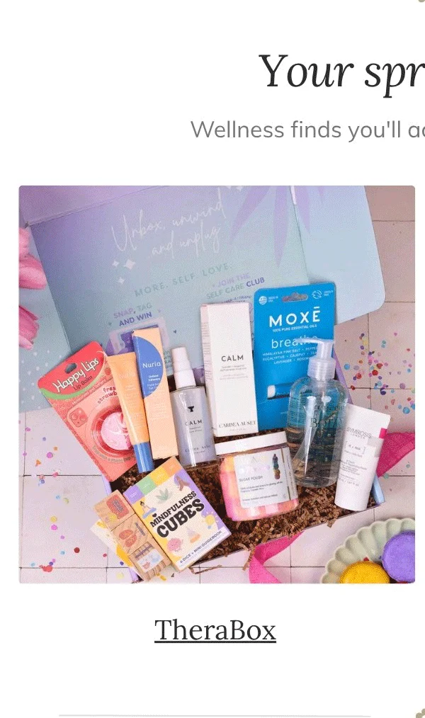 "Pamper Party" Box ($279+ value) - Ships Immediately! TheraBox - Self Care Box