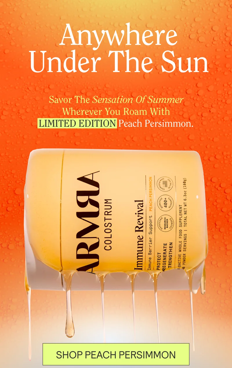 Anywhere Under The Sun. Savor the sensation of summer wherever you roam with the new Peach Persimmon Bundle.