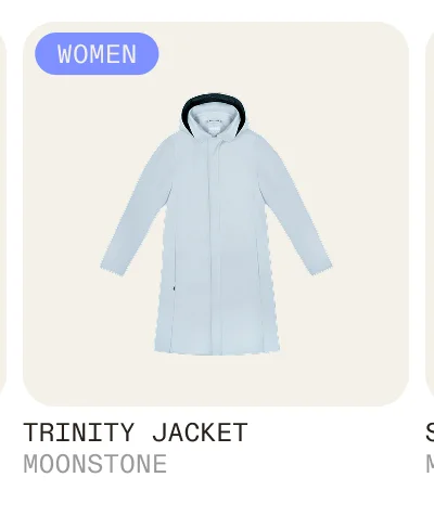Trinity Jacket Moonstone