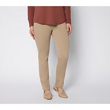 Denim & Co. Tall Color Perfect Flex Straight Leg Jean