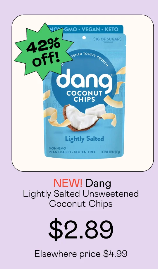 Lightly Salted Unsweetened Coconut Chips