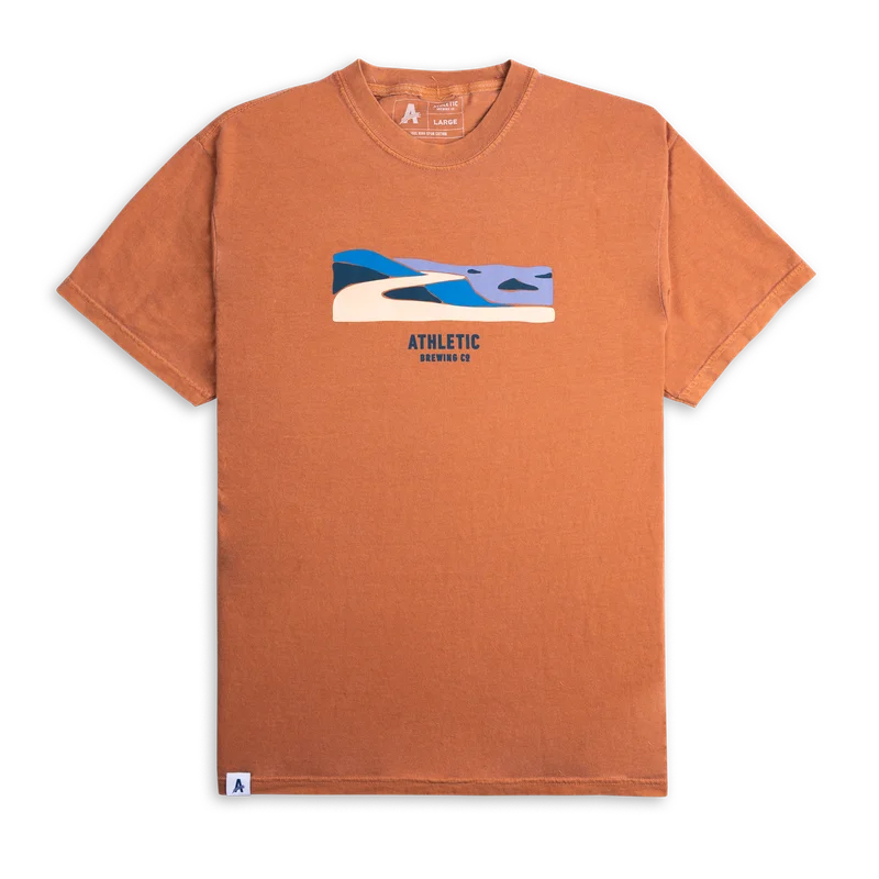 Image of Flagship Landscape T-Shirt- Free Wave