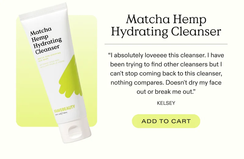 Matcha Hemp Hydrating Cleanser