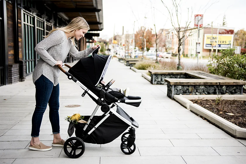 Single-to-Double Stroller