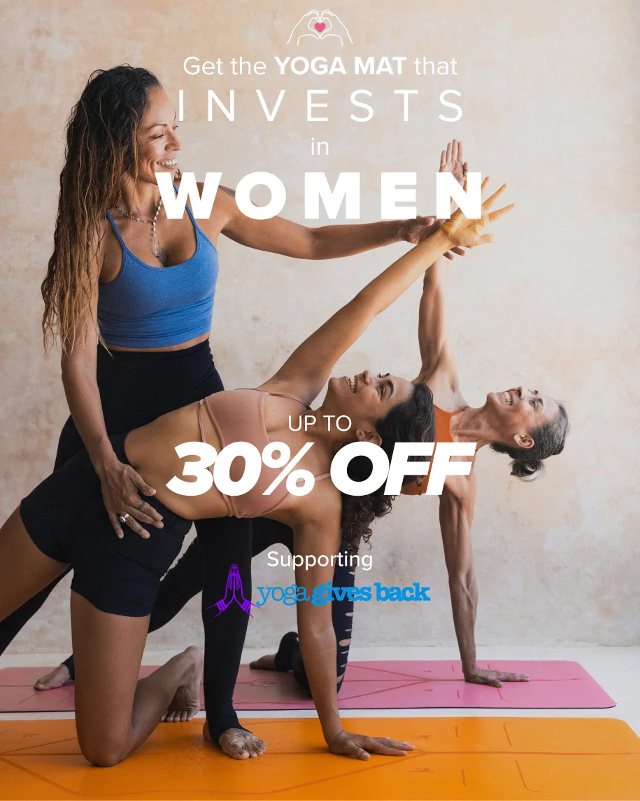 Get the Yoga Mat that invests in women