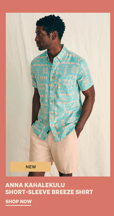 Anna Kalalekulu Short Sleeve Breeze Shirt
