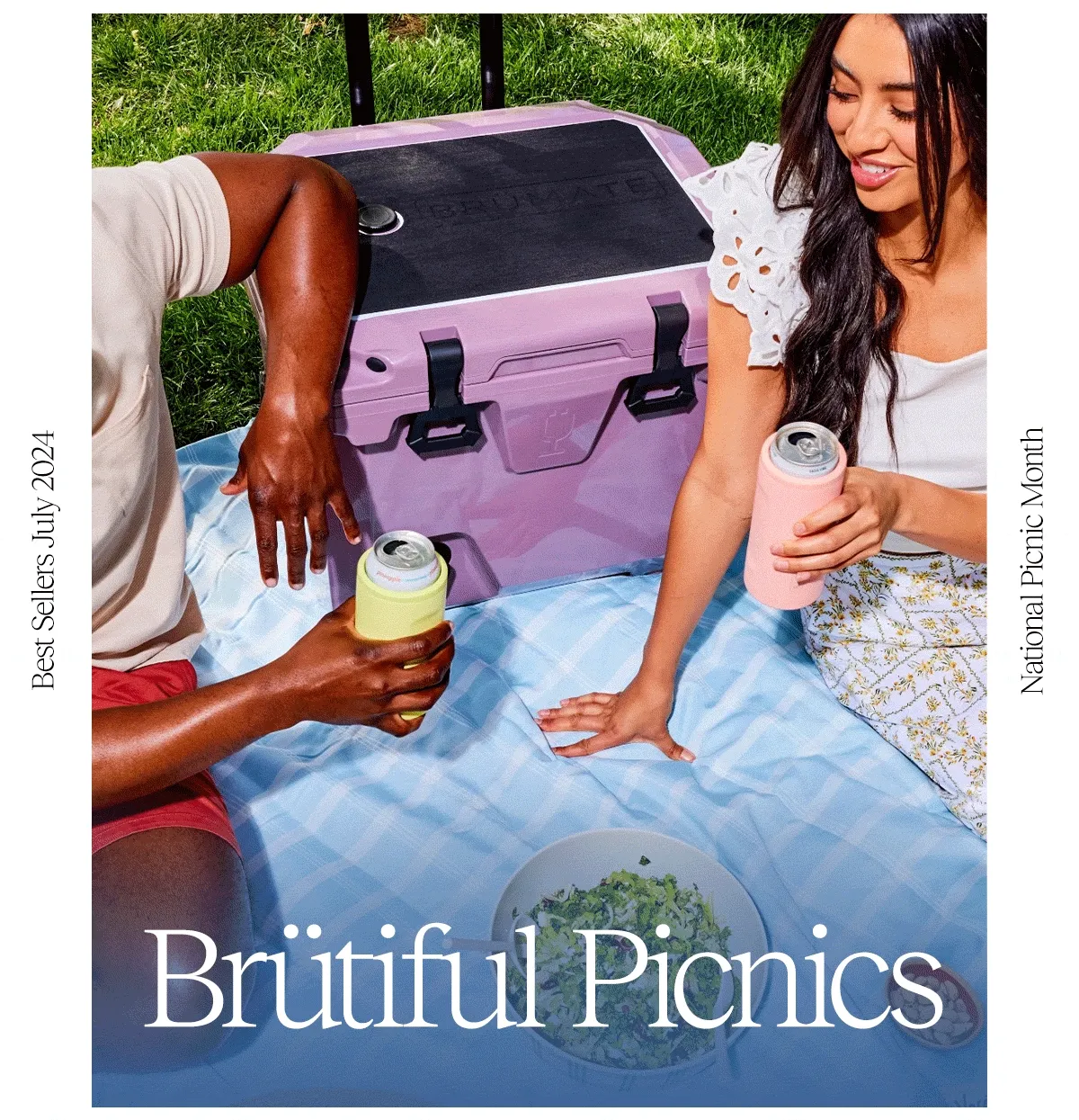 Best Sellers July 2024. Notional Picnic Month. Brütiful Picnics