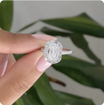 A photo of a Kwiat diamond ring