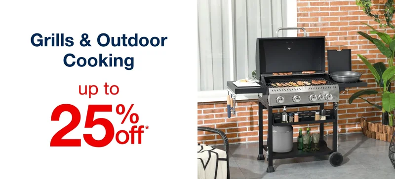 Grills & Outdoor Cooking Up to 25% Off
