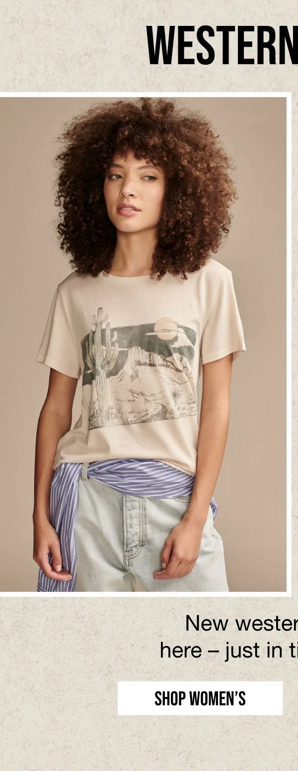 WESTERN APPEAL | New western styles are here - just in time for spring. | SHOP WOMEN'S