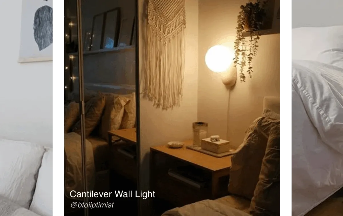 Cantilever Wall Light | Weight Table Light | Gio Wall Light