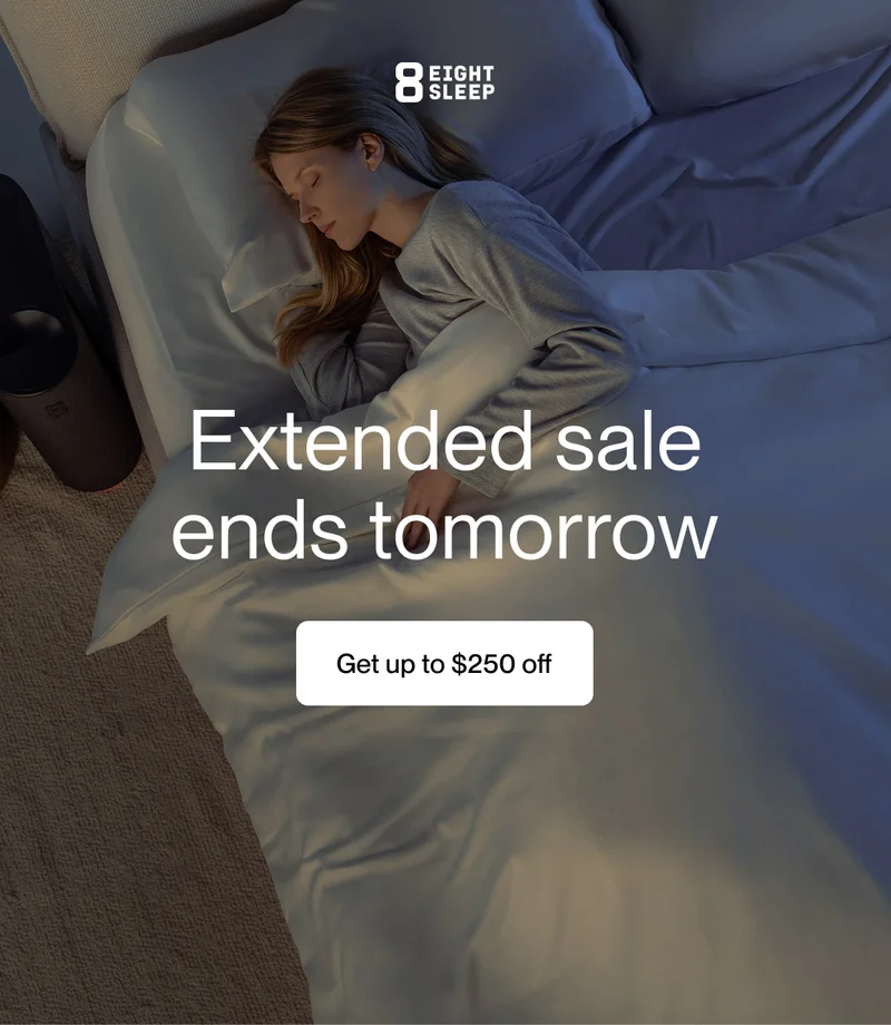 Extended sale  ends tomorrow