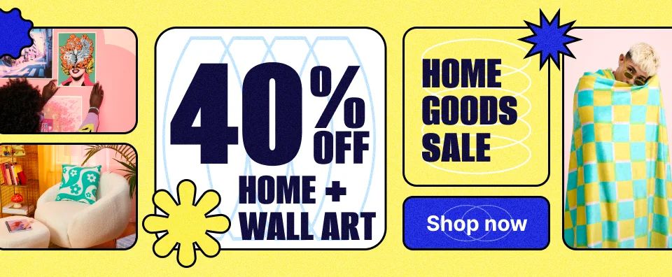 40% off Home + Wall Art