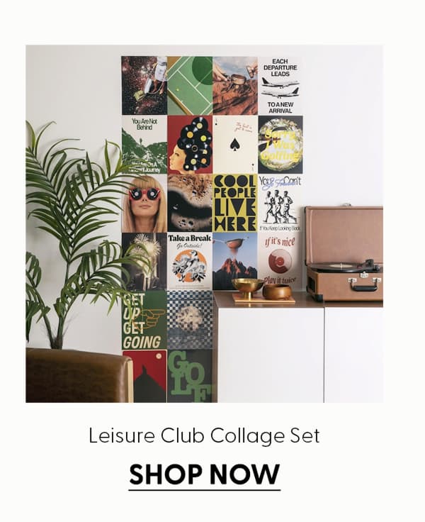 Leisure Club - Limited Edition Collage Set