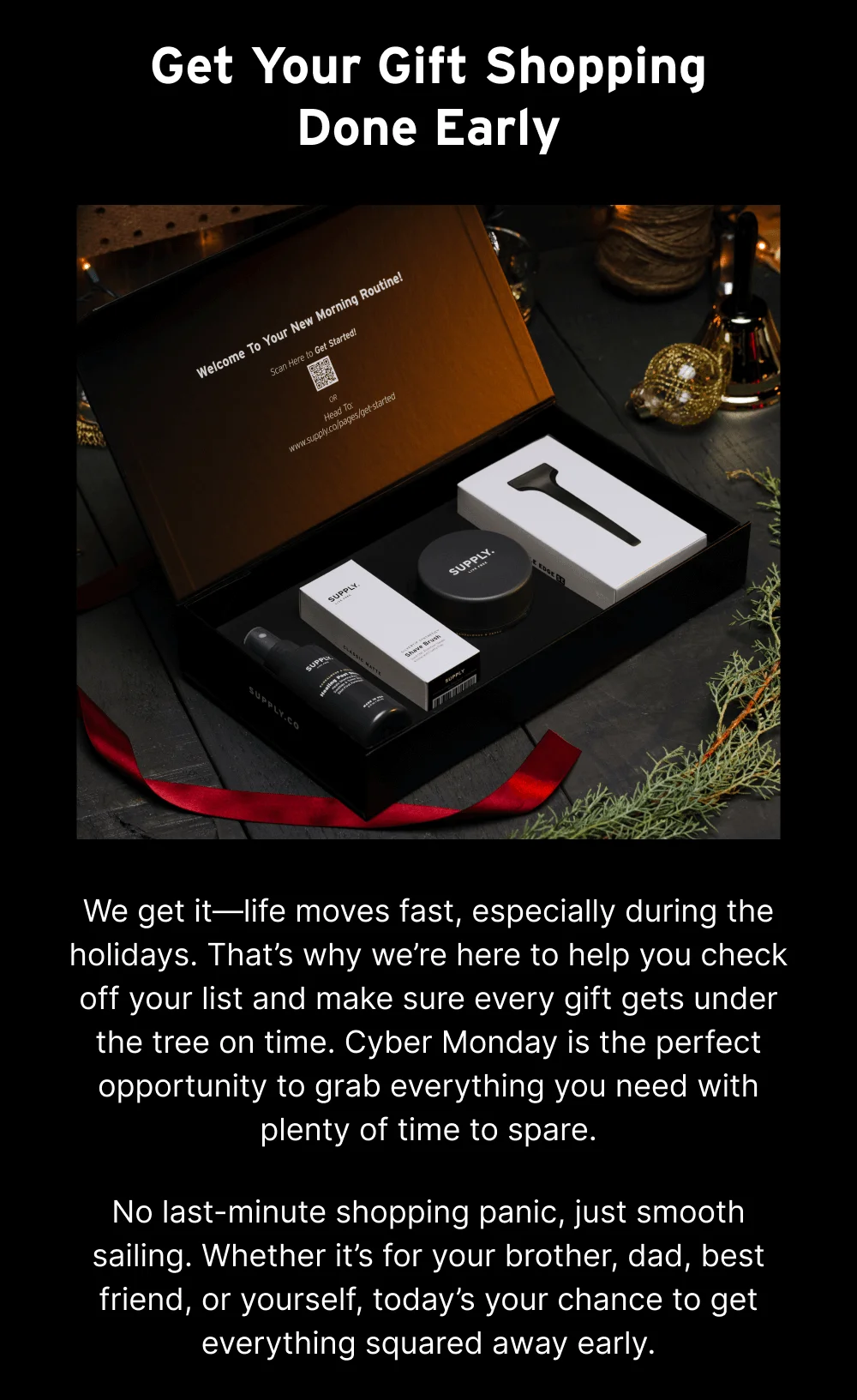 Get Your Gift Shopping Done Early