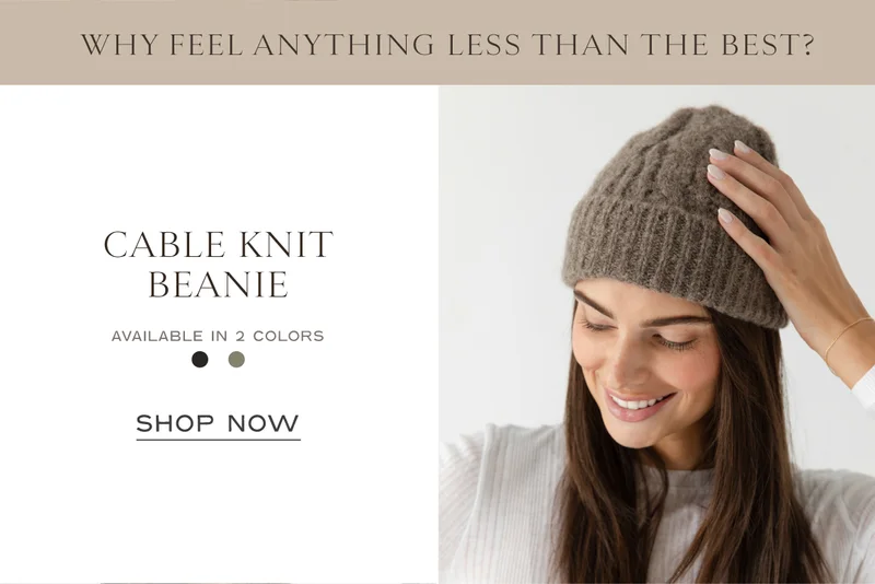 Shop The Cable Knit Beanie