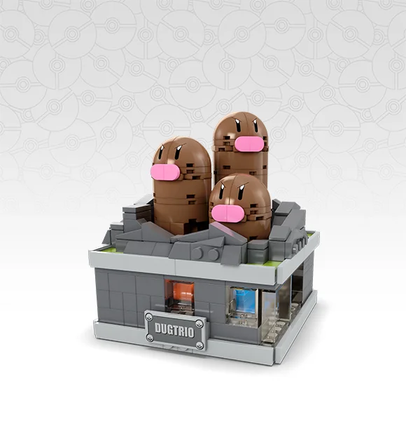MEGA Pokémon Mini Motion Dugtrio