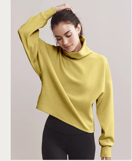 DreamGlow Mock Neck