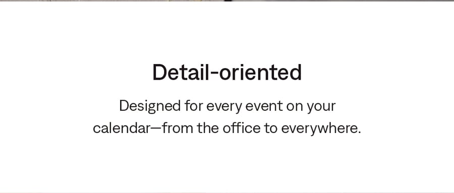 Detail-oriented