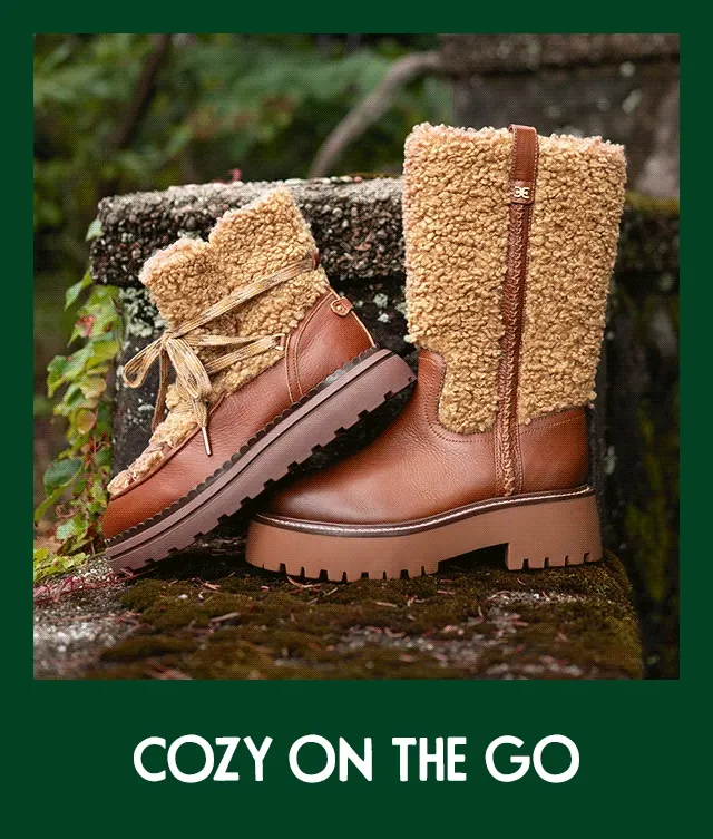 Cozy plush boots from Sam Edelman.