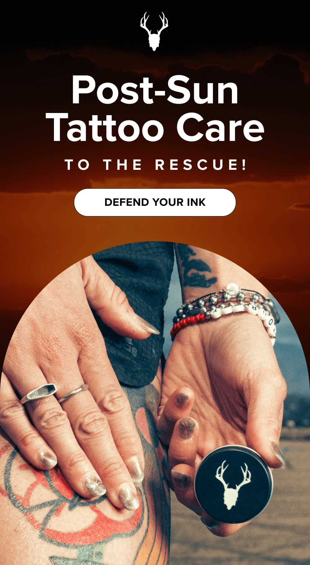Post-Sun Tattoo Care TO THE RESCUE! [DEFEND YOUR INK]