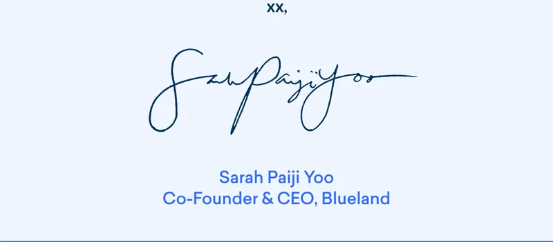 xx, Sarah Paiji Yoo