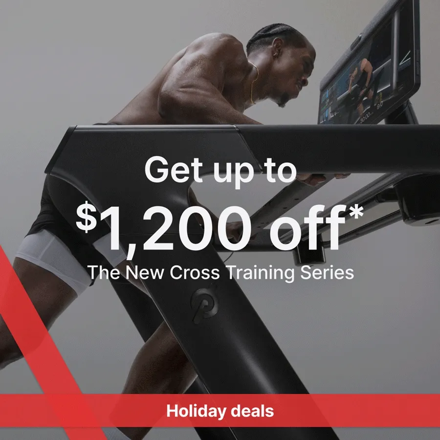 Get up tp $1200 off the New Cross Training Series