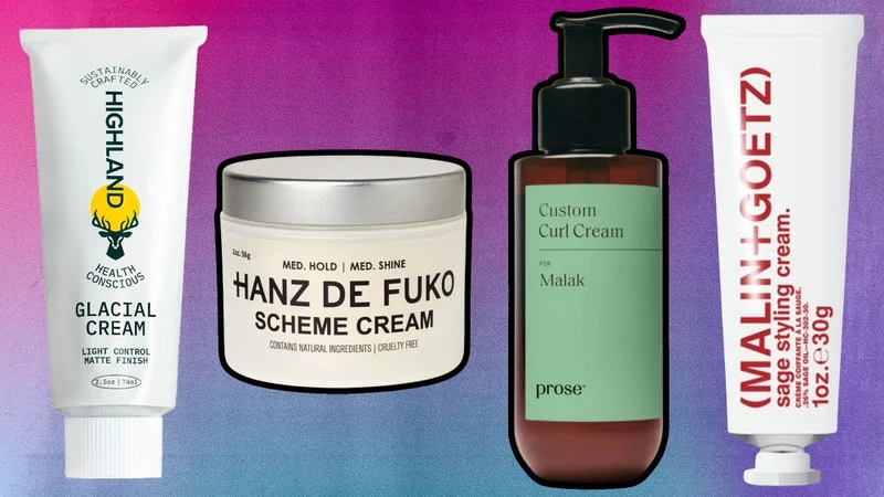 Image may contain: Bottle, Lotion, Cosmetics, and Perfume best hair cream for men