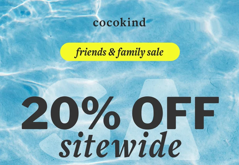 20% OFF sitewide