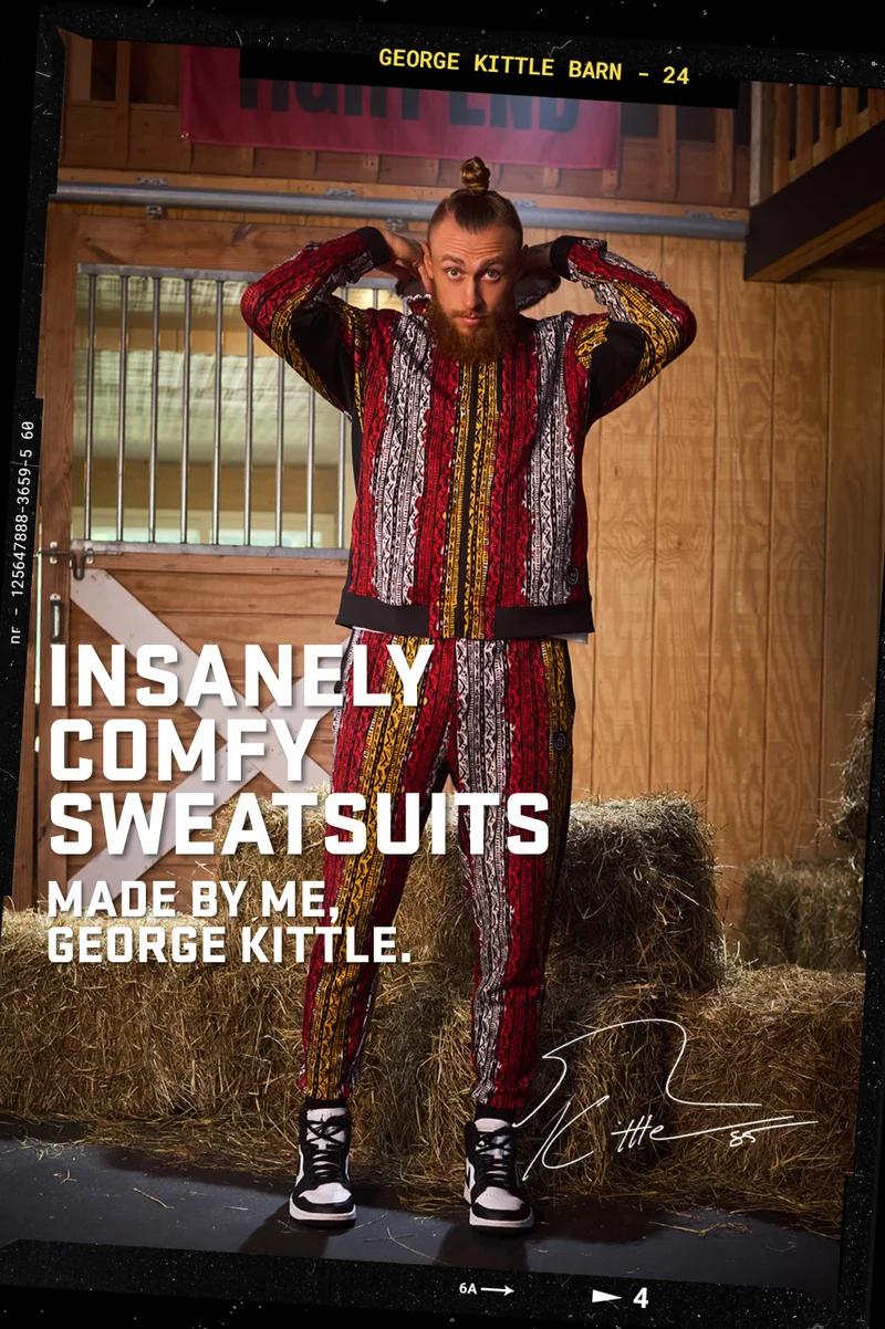 NEW Limited Edition George Kittle SweatSuits