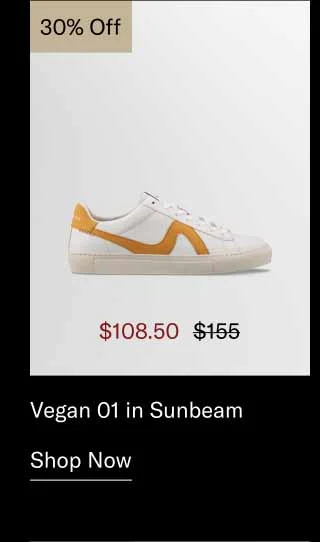 Vegan 01 in Sunbeam 30% off-Shop Now