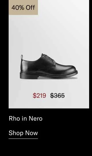 Rho in Nero 40% off-Shop Now