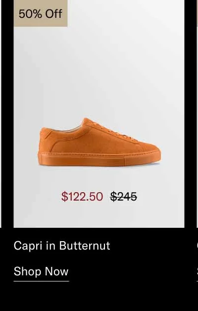 Capri in Butternut 50% off-Shop Now