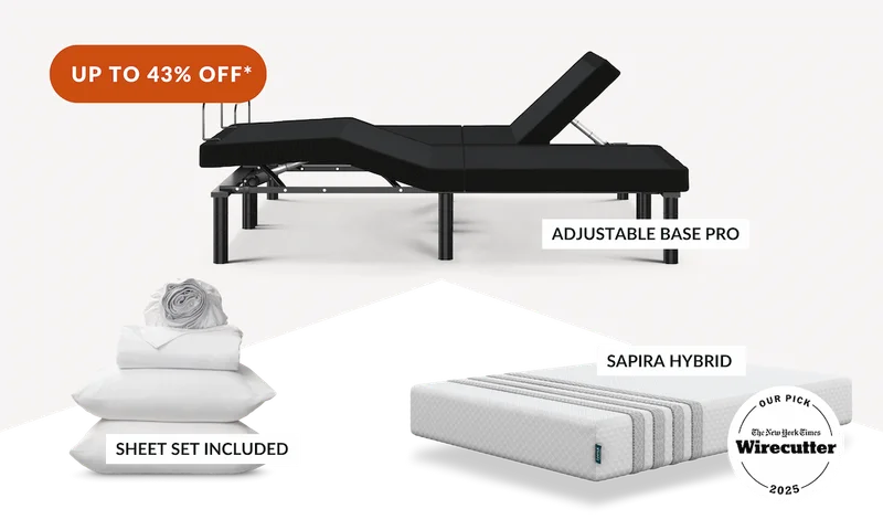 Get up to 43% off* the Sapira Adjustable Bundle