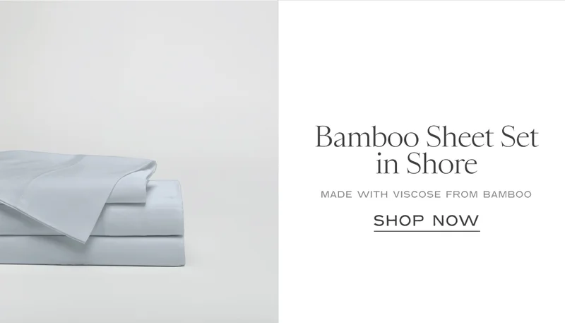Shop The Bamboo Sheet Set In Shore